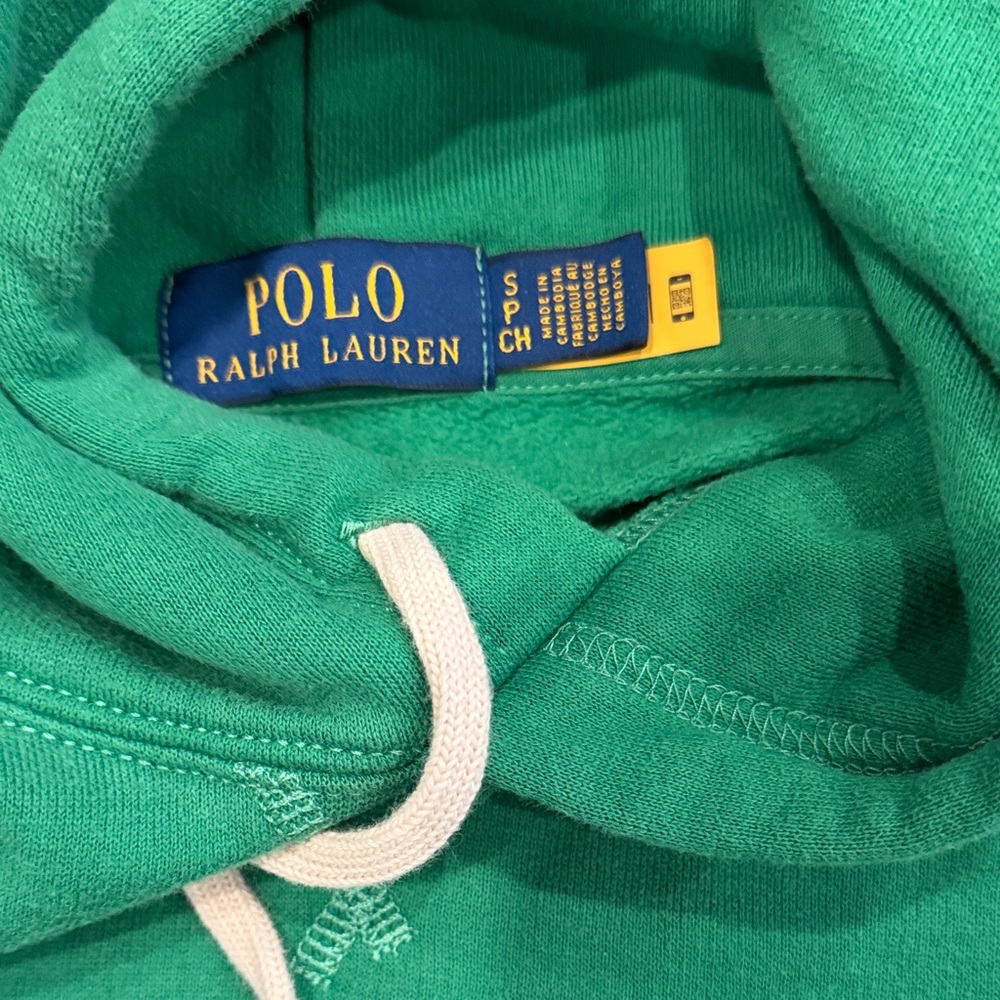 Polo by Ralph Lauren Emerald Green Men's Hoodie - Picture 2 of 2